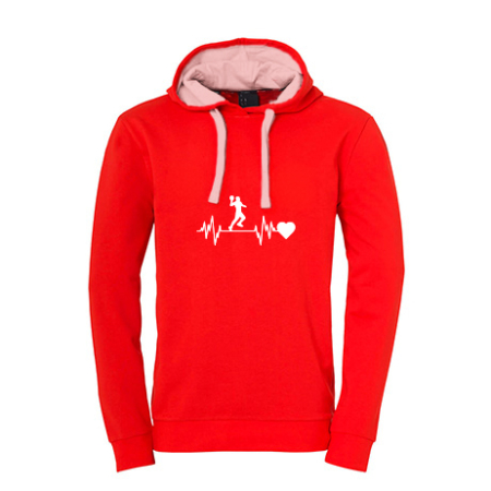 Fan-Hoodie-rot-vorne